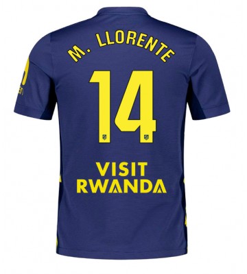 Atletico Madrid Marcos Llorente #14 Segunda Equipación 2025-26 Manga Corta